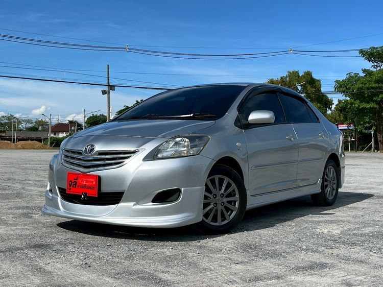 Toyota Vios 2013 1.5 E Sedan เบนซิน ไม่ติดแก๊ส เกียร์อัตโนมัติ เทา รูปที่ 2