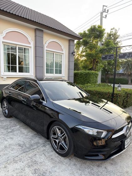 Mercedes-Benz A-Class 2022 A200 Sedan เบนซิน ไม่ติดแก๊ส เกียร์อัตโนมัติ ดำ รูปที่ 3