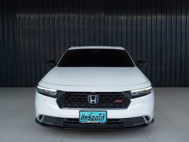 Honda Accord 2024 2.0 e:HEV RS Sedan ไฮบริด ไม่ติดแก๊ส เกียร์อัตโนมัติ ขาว รูปที่ 2