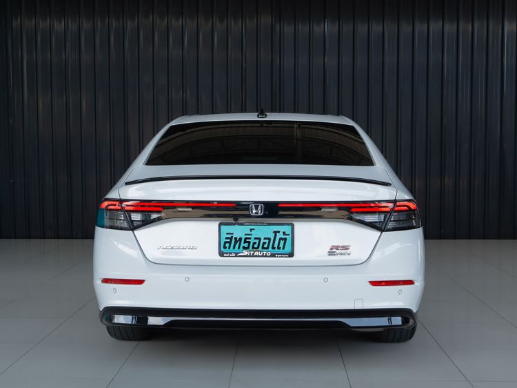 Honda Accord 2024 2.0 e:HEV RS Sedan ไฮบริด ไม่ติดแก๊ส เกียร์อัตโนมัติ ขาว รูปที่ 3