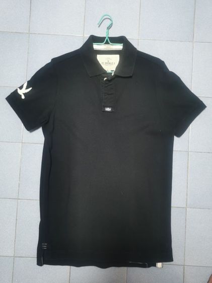 ดำ แขนสั้น เสื้อโปโล อื่นๆ เสื้อ CC double OO