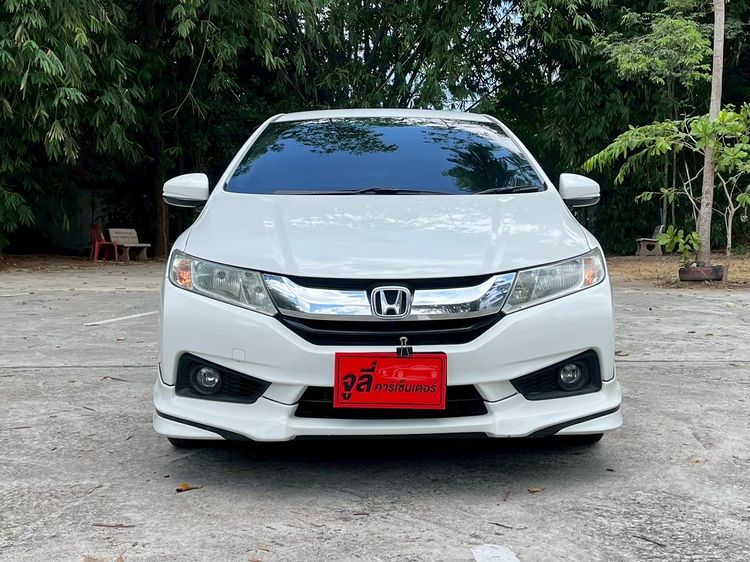 Honda City 2016 1.5 V i-VTEC Sedan เบนซิน ไม่ติดแก๊ส เกียร์อัตโนมัติ ขาว รูปที่ 3