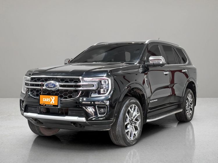 รถ Ford Everest 2.0 Titanium Plus 4WD สี ดำ