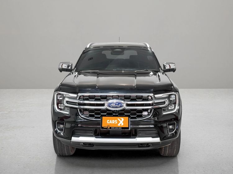 Ford Everest 2022 2.0 Titanium Plus 4WD Utility-car ดีเซล ไม่ติดแก๊ส เกียร์อัตโนมัติ ดำ รูปที่ 2