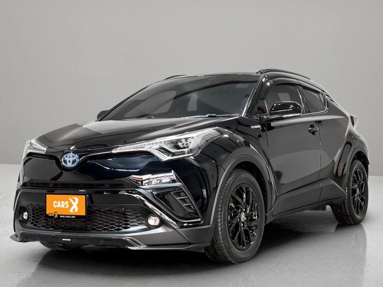 รถ Toyota C-HR 1.8 HV Hi สี ดำ