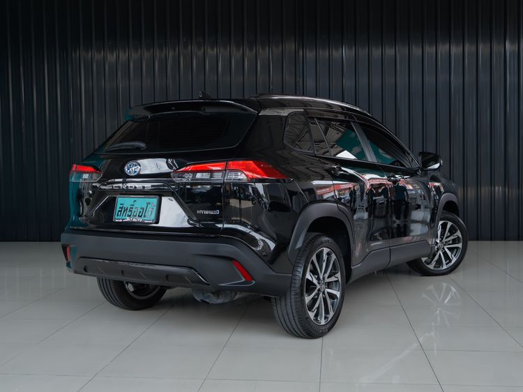 Toyota Corolla Cross 2022 1.8 Hybrid Premium Safety Utility-car เบนซิน ไม่ติดแก๊ส เกียร์อัตโนมัติ เทา รูปที่ 4