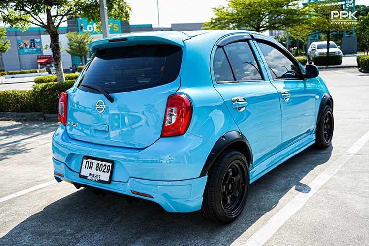 Nissan March 2020 1.2 E Sedan เบนซิน ไม่ติดแก๊ส เกียร์อัตโนมัติ ฟ้า รูปที่ 4
