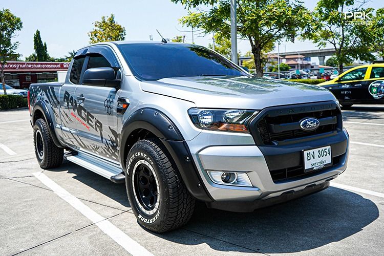 Ford Ranger 2018 2.2 XL Pickup ดีเซล ไม่ติดแก๊ส เกียร์ธรรมดา เทา รูปที่ 3