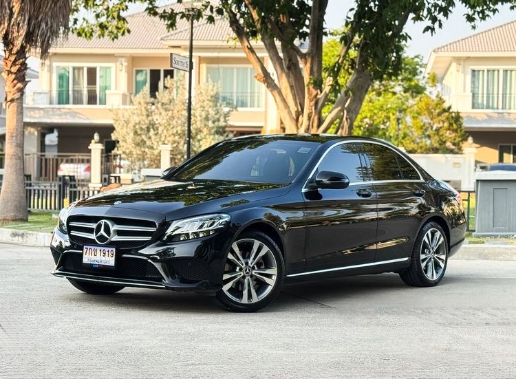 รถ Mercedes-Benz C-Class C220 สี ดำ