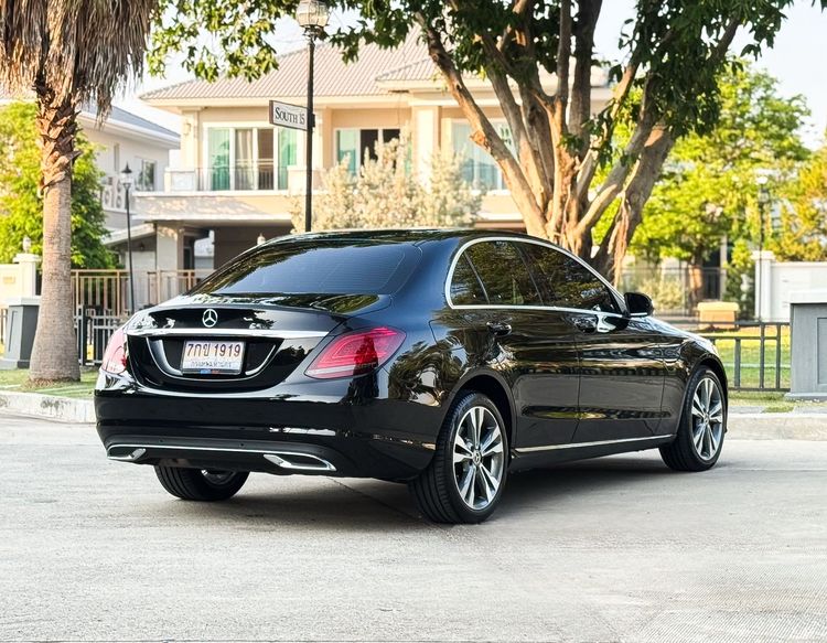 Mercedes-Benz C-Class 2022 C220 Sedan ดีเซล ไม่ติดแก๊ส เกียร์อัตโนมัติ ดำ รูปที่ 4