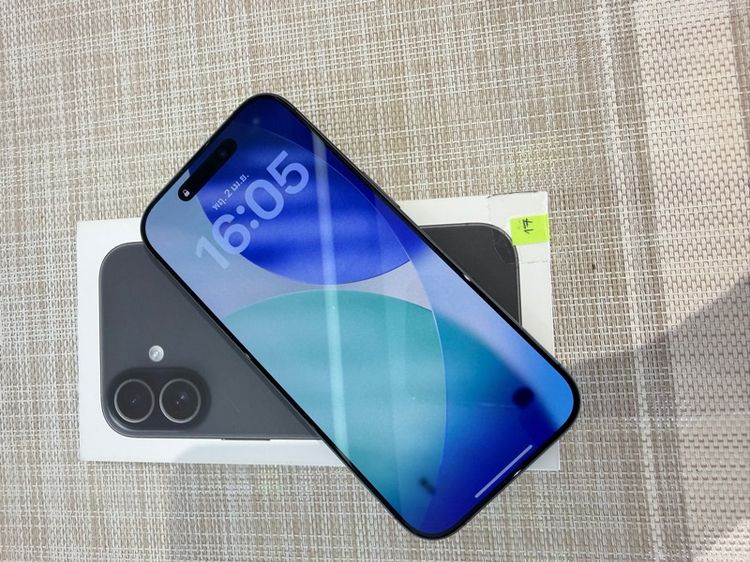 iPhone 17 สีดำ 256 ประกันศูนย์หมดเดือนกุมภาพันธ์ปีหน้าแบต 100 รูปที่ 6