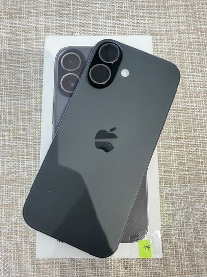 256 GB iPhone 17 สีดำ 256 ประกันศูนย์หมดเดือนกุมภาพันธ์ปีหน้าแบต 100