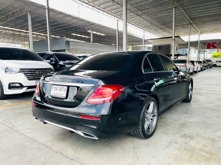 Mercedes-Benz E-Class 2017 E220 Sedan ดีเซล ไม่ติดแก๊ส เกียร์อัตโนมัติ ดำ รูปที่ 4