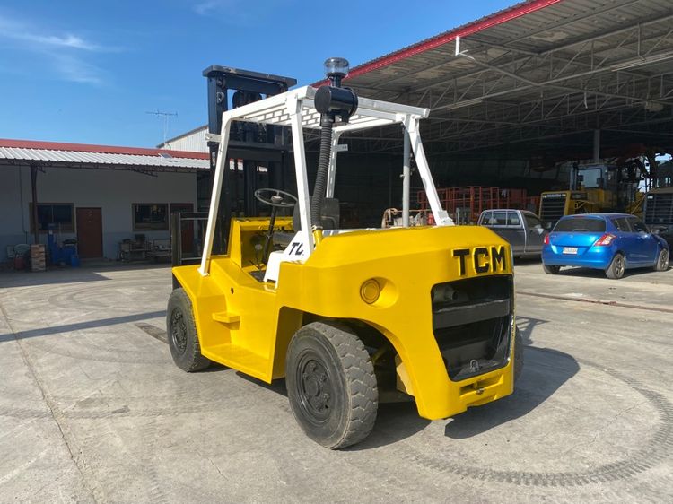 รถฟอร์คลิฟท์ TCM  รุ่น  FD60Z4 ยก 6 ตัน เสาสูง 4 ม. เกียร์ธรรมดา รถเก่านอก รูปที่ 10