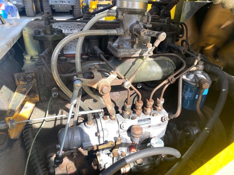 รถฟอร์คลิฟท์ TCM  รุ่น  FD60Z4 ยก 6 ตัน เสาสูง 4 ม. เกียร์ธรรมดา รถเก่านอก รูปที่ 13