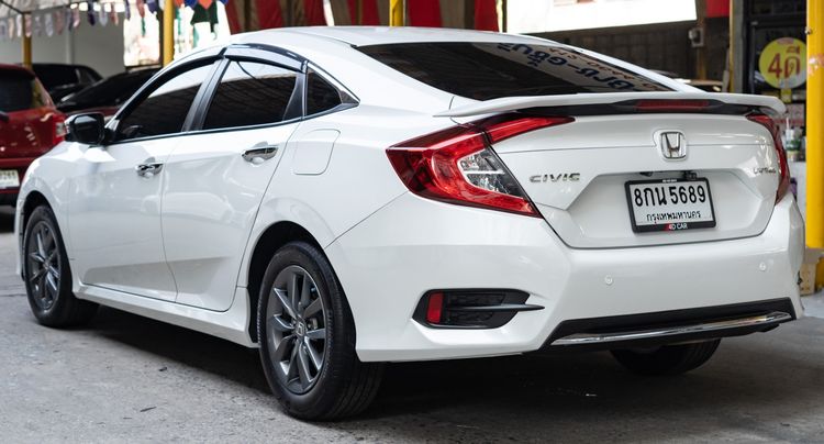 Honda Civic 2019 1.8 EL i-VTEC Sedan เบนซิน ไม่ติดแก๊ส เกียร์อัตโนมัติ ขาว รูปที่ 3