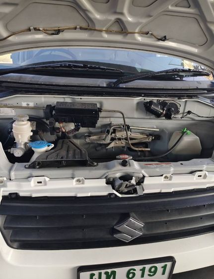 Suzuki Carry 2016 1.6 Pickup เบนซิน ไม่ติดแก๊ส เกียร์ธรรมดา ขาว รูปที่ 2