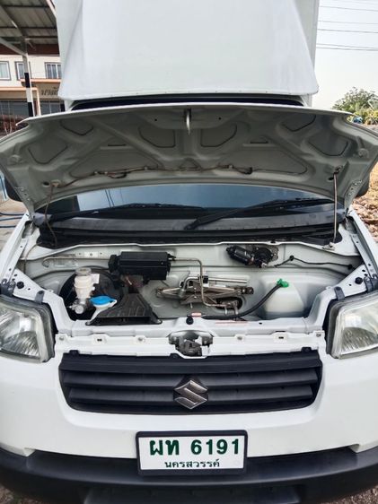 Suzuki Carry 2016 1.6 Pickup เบนซิน ไม่ติดแก๊ส เกียร์ธรรมดา ขาว รูปที่ 4