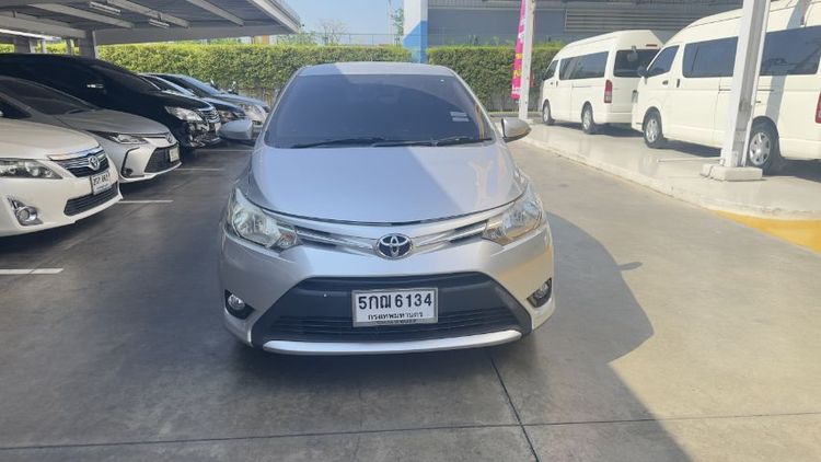 Toyota Vios 2015 1.5 E Sedan เบนซิน ไม่ติดแก๊ส เกียร์อัตโนมัติ บรอนซ์เงิน รูปที่ 3