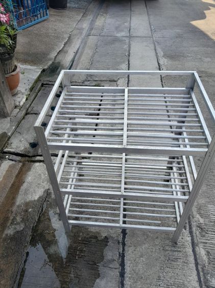 อุปกรณ์สำหรับจัดเก็บภายในครัว ชั้นวางของอลูมิเนียม