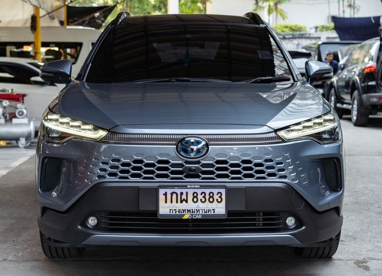 รถ Toyota Corolla Cross 1.8 HEV Premium Luxury สี เทา