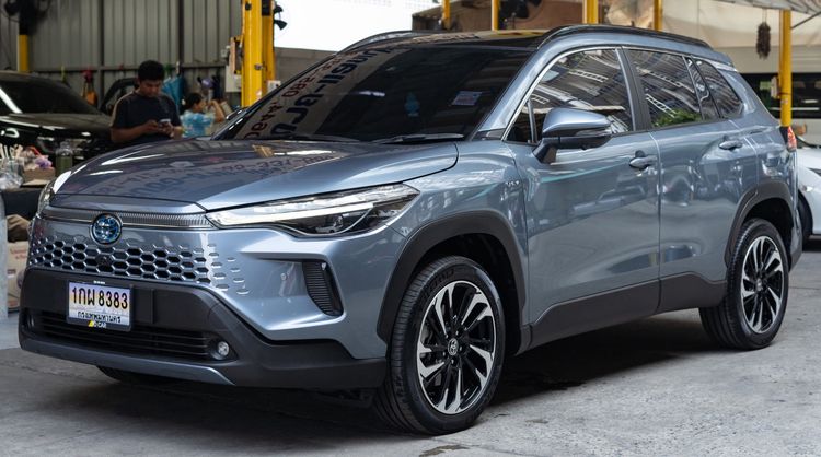 Toyota Corolla Cross 2024 1.8 HEV Premium Luxury Utility-car ไฮบริด ไม่ติดแก๊ส เกียร์อัตโนมัติ เทา รูปที่ 2