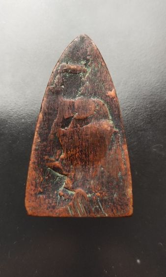 หลวงปู่ทวด วัดช้างให้ พิมพ์หลังเตารีด  พิมพ์ใหญ่ A ปี 2505  เนื้อทองแดงเก่าๆ รูปที่ 2