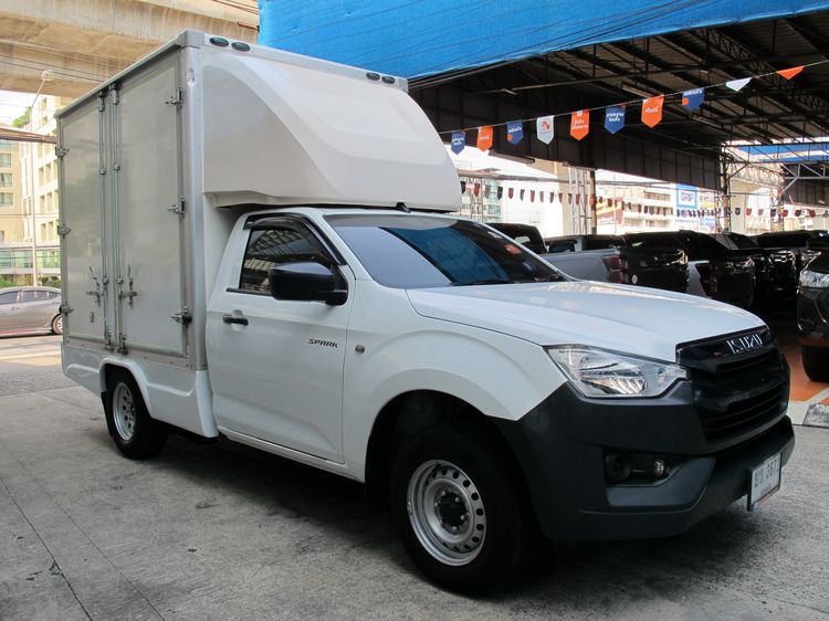 Isuzu D-MAX 2022 1.9 B Van ดีเซล ไม่ติดแก๊ส เกียร์อัตโนมัติ ขาว รูปที่ 3