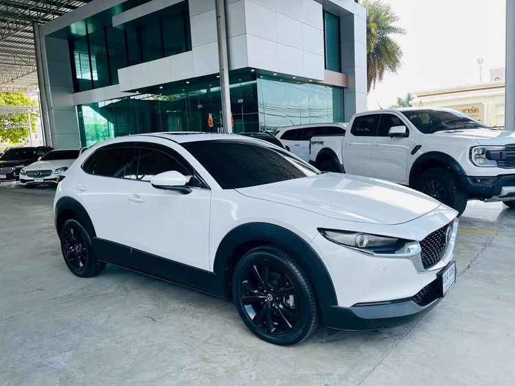 Mazda CX-30 2022 2.0 SP Sedan เบนซิน ไม่ติดแก๊ส เกียร์อัตโนมัติ ขาว รูปที่ 3