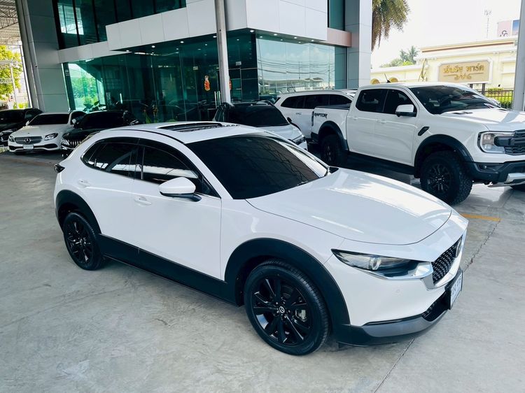Mazda CX-30 2022 2.0 SP Sedan เบนซิน ไม่ติดแก๊ส เกียร์อัตโนมัติ ขาว รูปที่ 2