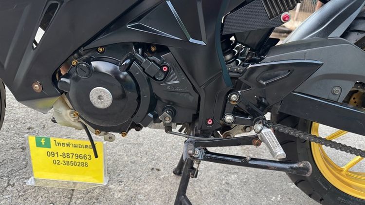 SUZUKI  GSX-S150 เครื่องดีมาก สีไม่สวย ต้องมาดูของจริงมีสถานที่ให้ทดลองขับขี่ก่อนซื้อ รูปที่ 6