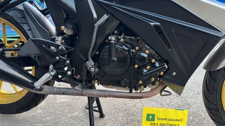 SUZUKI  GSX-S150 เครื่องดีมาก สีไม่สวย ต้องมาดูของจริงมีสถานที่ให้ทดลองขับขี่ก่อนซื้อ รูปที่ 5