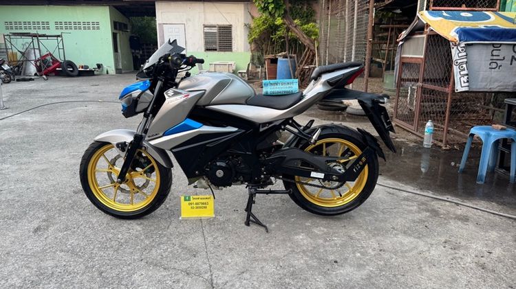 SUZUKI  GSX-S150 เครื่องดีมาก สีไม่สวย ต้องมาดูของจริงมีสถานที่ให้ทดลองขับขี่ก่อนซื้อ รูปที่ 2