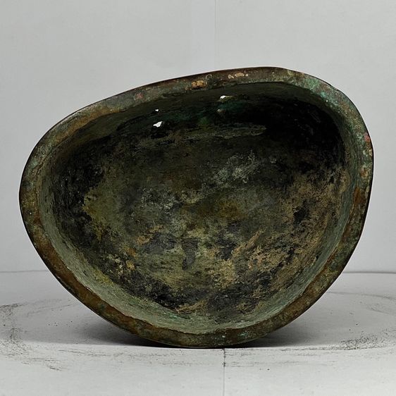 พระบูชาสังขจายเชียงแสน เนื้อสัมฤทธิ์ หน้าตัก 2.5 นิ้ว สูง 5 นิ้ว รูปที่ 7