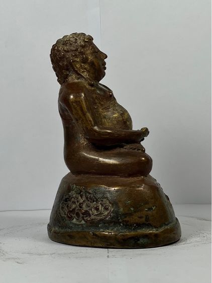 พระบูชาสังขจายเชียงแสน เนื้อสัมฤทธิ์ หน้าตัก 2.5 นิ้ว สูง 5 นิ้ว รูปที่ 6