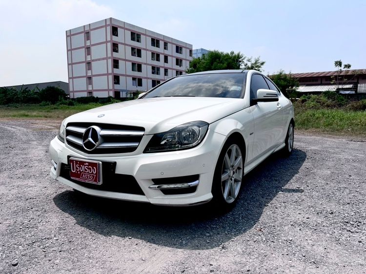 รถ Mercedes-Benz C-Class C180 AMG สี ขาว