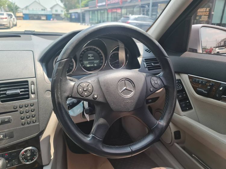 Mercedes-Benz C-Class 2010 C200 Sedan เบนซิน ไม่ติดแก๊ส เกียร์อัตโนมัติ บรอนซ์เงิน รูปที่ 3