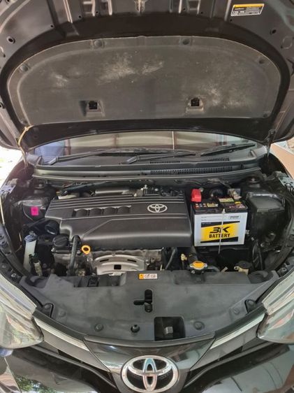 Toyota Yaris 2017 1.2 G เบนซิน เกียร์อัตโนมัติ ดำ รูปที่ 3