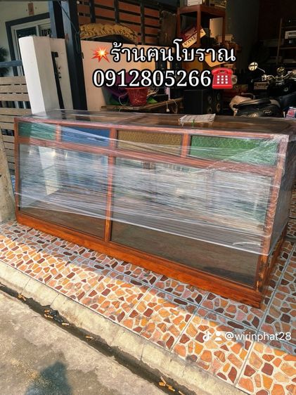 ตู้ข้าวแกง ตู้โชว์ ตู้ไม้สัก