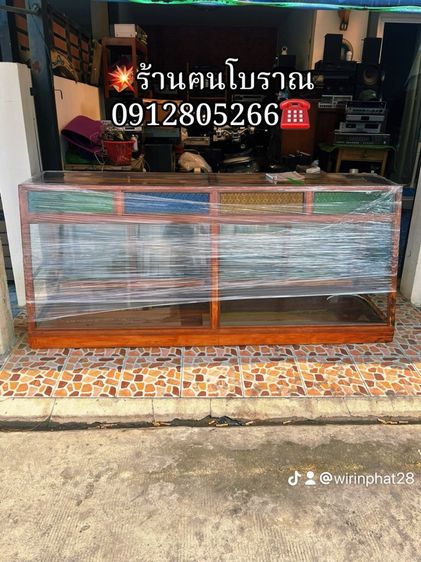 ตู้ข้าวแกง ตู้โชว์ ตู้ไม้สัก รูปที่ 2