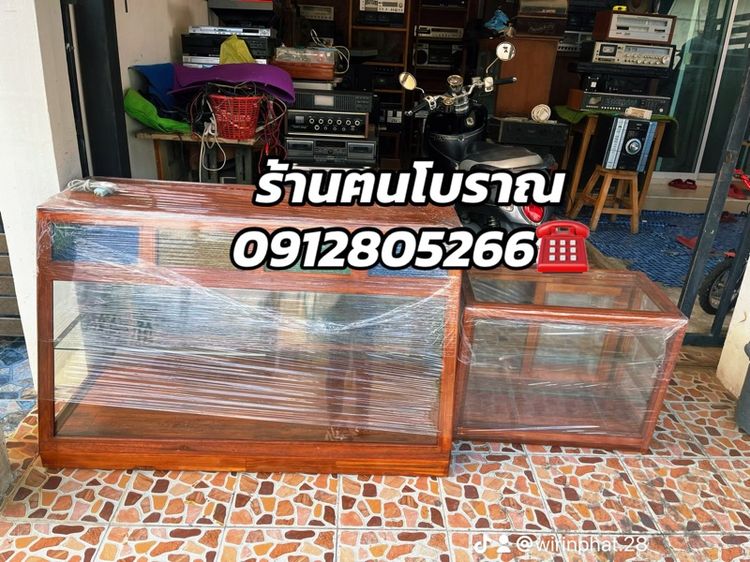 ตู้โชว์ ตู้ไม้สัก ตู้เบเกอรี่ ตู้ครัวซอง ตู้ก๋วยเตี๋ยว ตู้ก๋วยจั๊บ ตู้ส้มตำ ตู้ขนมปัง รูปที่ 2