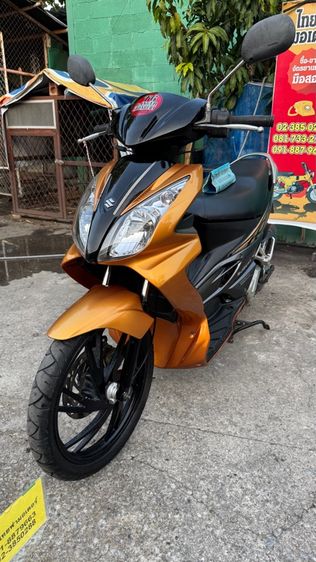 SUZUkI HAYATE-125 คาร์บูออโต้สตาร์ทมือ  เครื่องดีสีสวยต้องมาดูของจริง มีสถานที่ให้ทดลองขับขี่ก่อนซื้อ รูปที่ 7