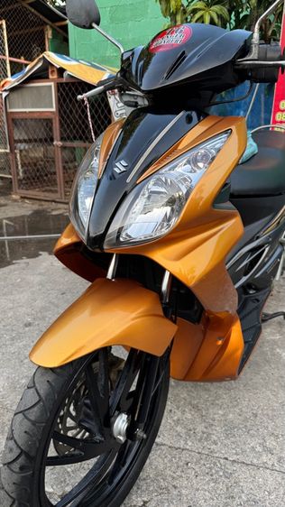 SUZUkI HAYATE-125 คาร์บูออโต้สตาร์ทมือ  เครื่องดีสีสวยต้องมาดูของจริง มีสถานที่ให้ทดลองขับขี่ก่อนซื้อ รูปที่ 12