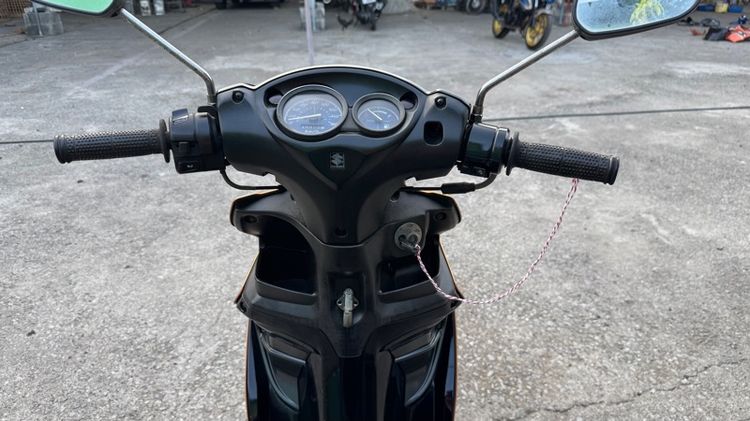 SUZUkI HAYATE-125 คาร์บูออโต้สตาร์ทมือ  เครื่องดีสีสวยต้องมาดูของจริง มีสถานที่ให้ทดลองขับขี่ก่อนซื้อ รูปที่ 5
