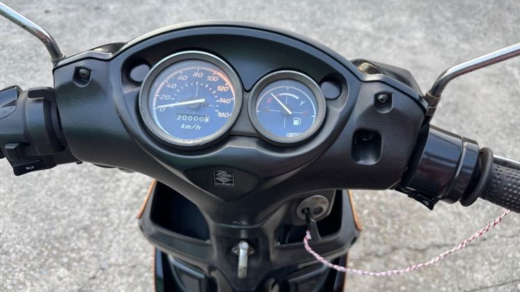 SUZUkI HAYATE-125 คาร์บูออโต้สตาร์ทมือ  เครื่องดีสีสวยต้องมาดูของจริง มีสถานที่ให้ทดลองขับขี่ก่อนซื้อ รูปที่ 3