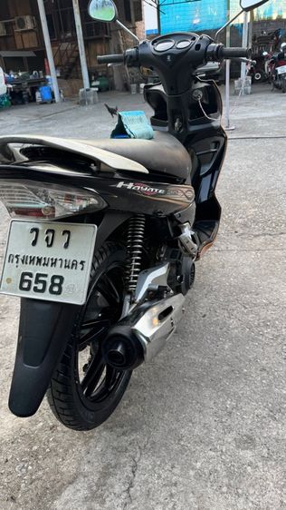 SUZUkI HAYATE-125 คาร์บูออโต้สตาร์ทมือ  เครื่องดีสีสวยต้องมาดูของจริง มีสถานที่ให้ทดลองขับขี่ก่อนซื้อ รูปที่ 9
