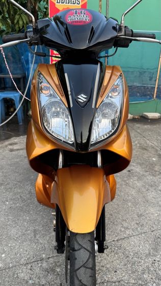 SUZUkI HAYATE-125 คาร์บูออโต้สตาร์ทมือ  เครื่องดีสีสวยต้องมาดูของจริง มีสถานที่ให้ทดลองขับขี่ก่อนซื้อ รูปที่ 10