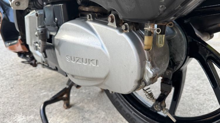 SUZUkI HAYATE-125 คาร์บูออโต้สตาร์ทมือ  เครื่องดีสีสวยต้องมาดูของจริง มีสถานที่ให้ทดลองขับขี่ก่อนซื้อ รูปที่ 16