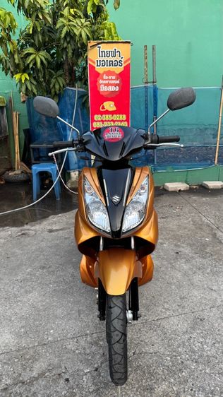 SUZUkI HAYATE-125 คาร์บูออโต้สตาร์ทมือ  เครื่องดีสีสวยต้องมาดูของจริง มีสถานที่ให้ทดลองขับขี่ก่อนซื้อ รูปที่ 4