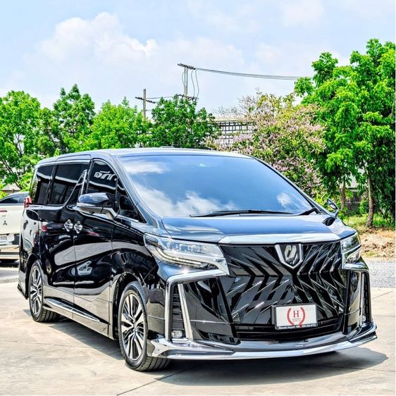 Toyota Alphard 2023 2.5 S C-Package Van เบนซิน เกียร์อัตโนมัติ ดำ รูปที่ 2